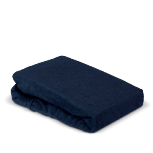 Hoeslaken massagetafel badstof 70 x 200-210 cm - Marine- zonder uitsparing