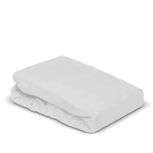 Hoeslaken massagetafel badstof 70 x 200-210 cm - Wit - zonder uitsparing